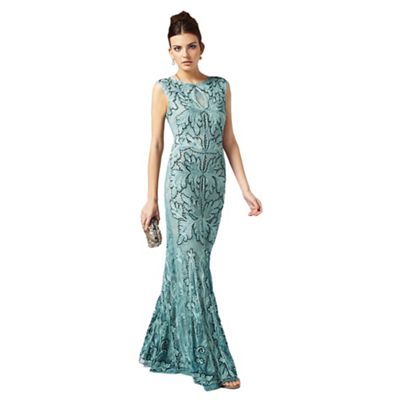 Phase Eight Collection 8 sky paige tapework full length dress
